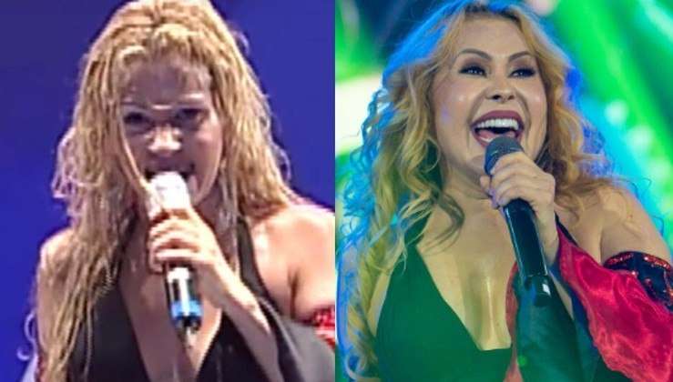 Harmonização facial e cabelo ruivo: Joelma completa 49 anos com grandes mudanças de visual