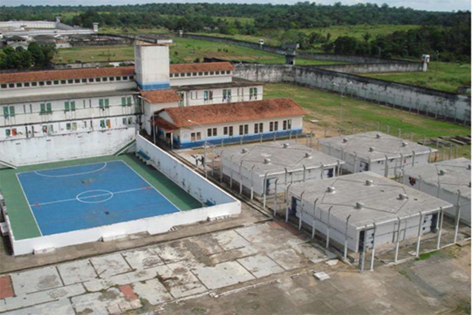 no presídio José Mario Alves, o Urso Branco, em Porto Velho.