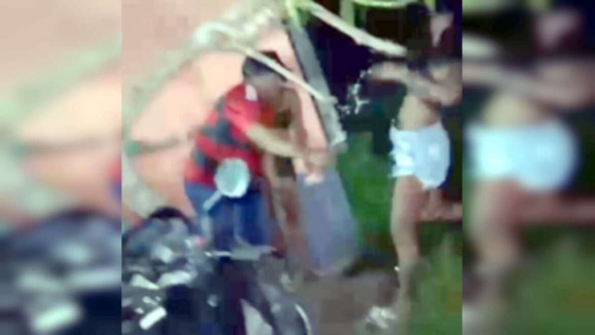 Vídeo: homem é morto após agredir mulher