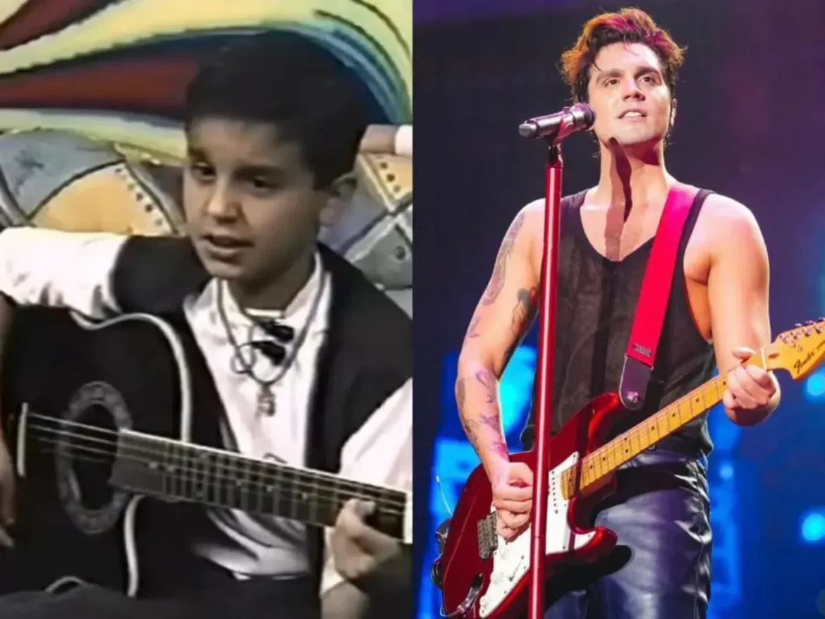 Luan Santana relembra sua infância em vídeo de programa de TV