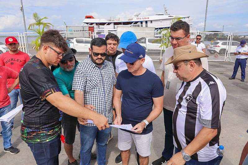 Prefeito realiza visita técnica no local do festival #SouManaus Passo a Paço 2023