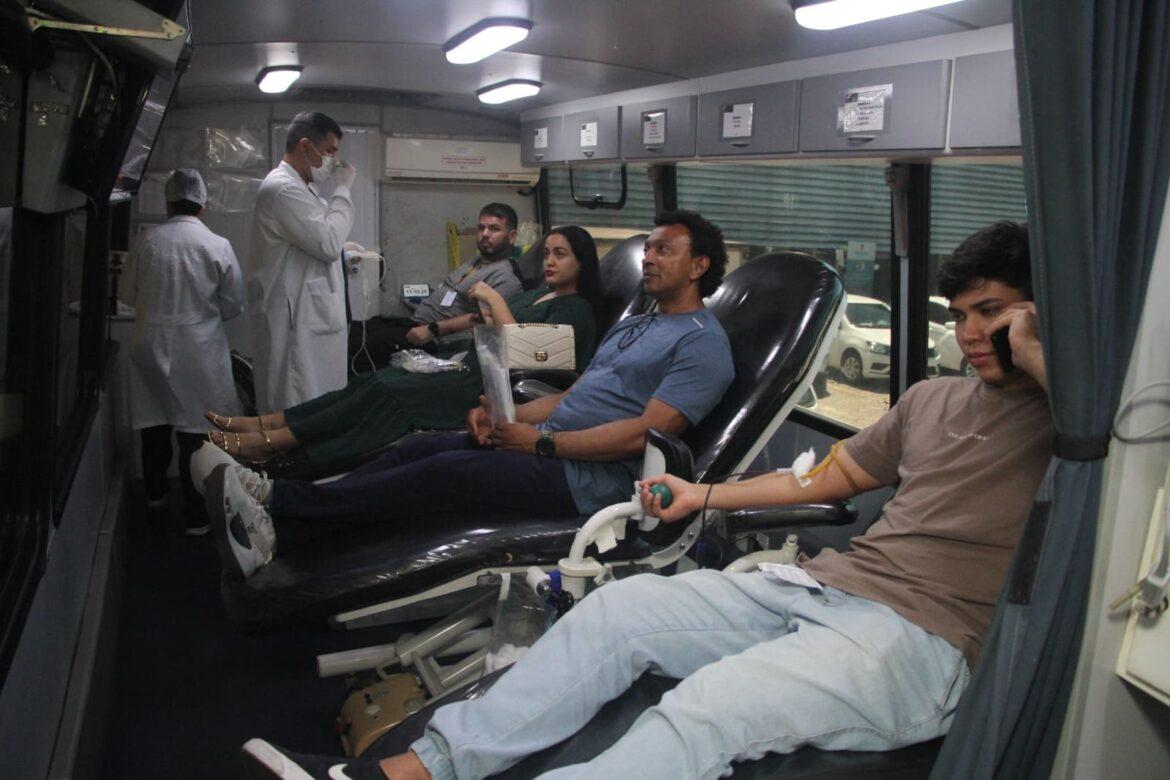 Prefeitura de Manaus promove campanha de doação de sangue em parceria com Hemoam