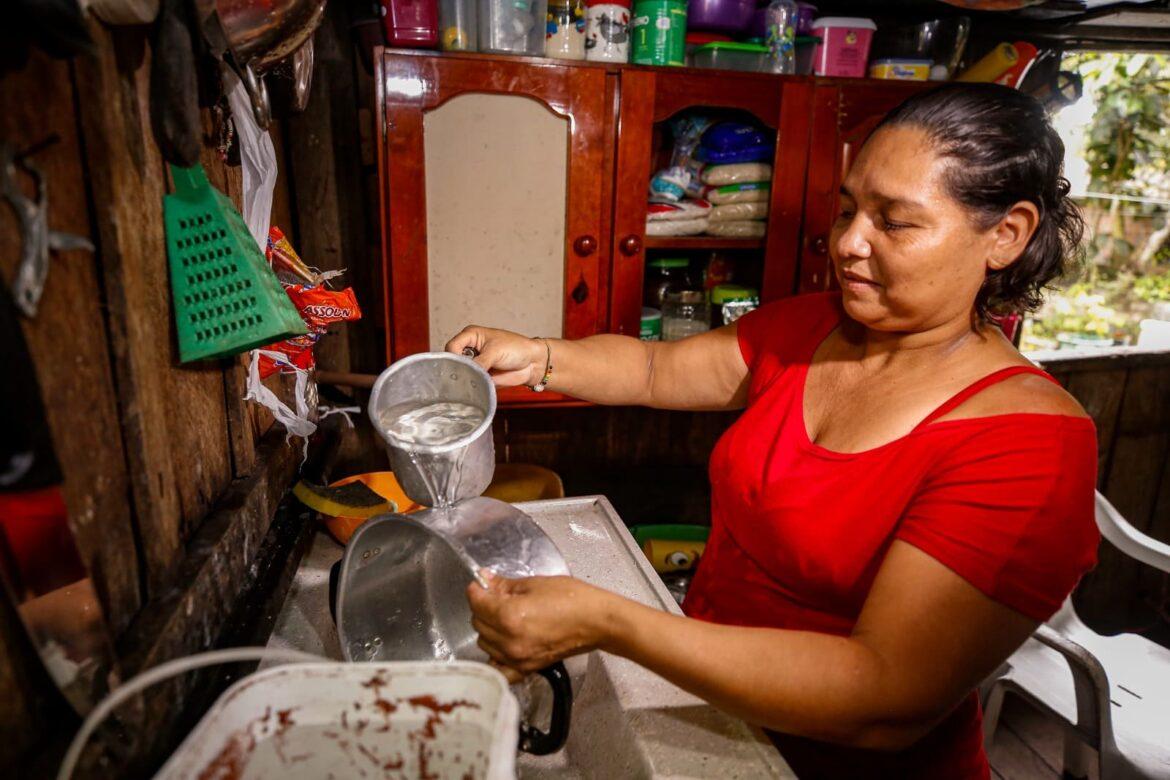 Famílias da comunidade Ebenézer ganham qualidade de vida com a implantação do sistema de abastecimento de água