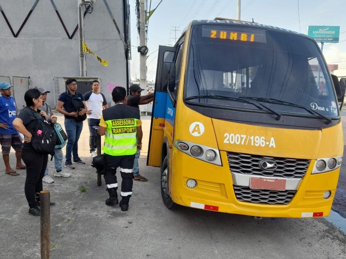 Prefeitura de Manaus intensifica fiscalização de transporte na zona Leste