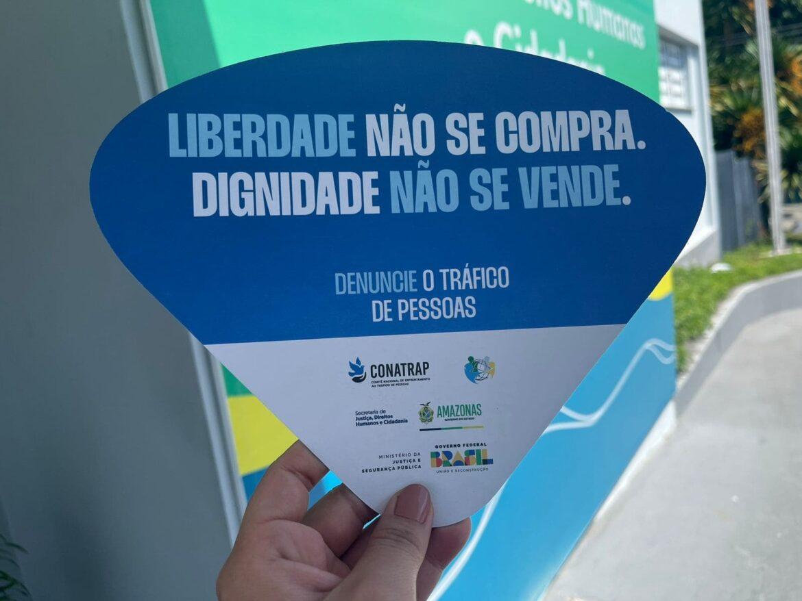 ‘Coração Azul’: Governo do Amazonas adere à campanha nacional de combate ao tráfico humano