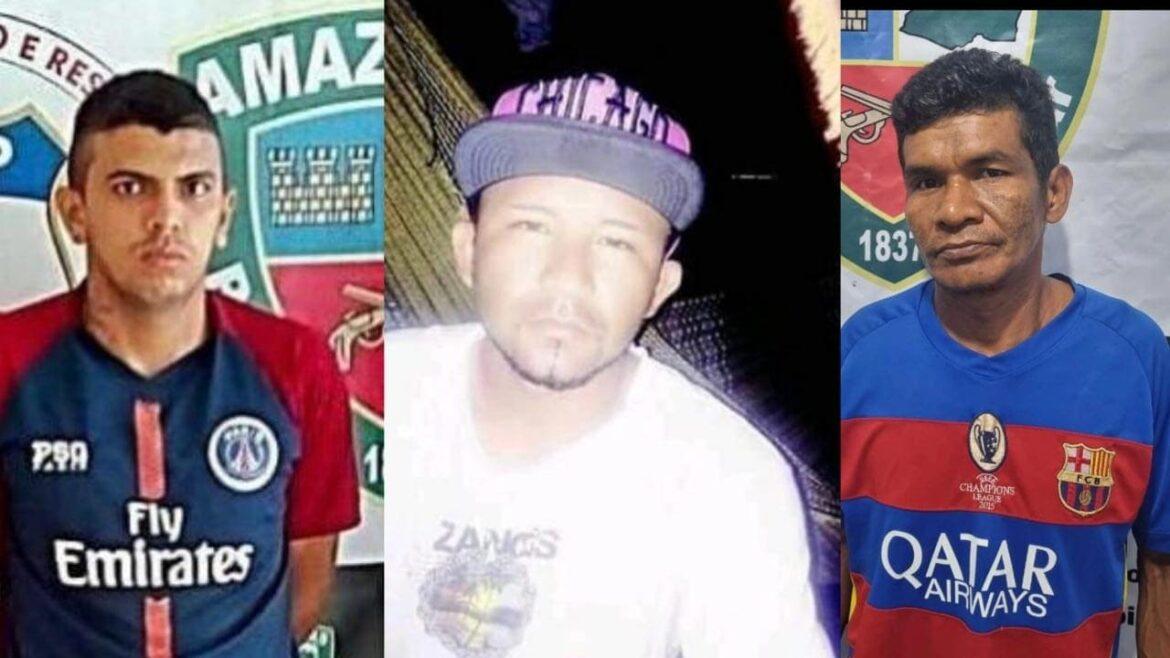 Polícia divulga imagens de três homens procurados por homicídio qualificado ocorrido em Itapiranga