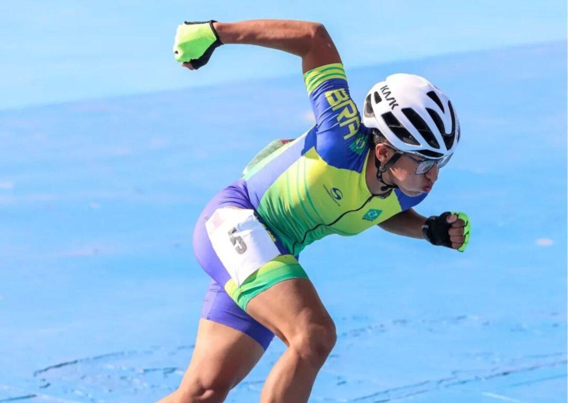 Patinação de velocidade: Atleta de Tabatinga representa Amazonas em Pan-Americano, na Colômbia