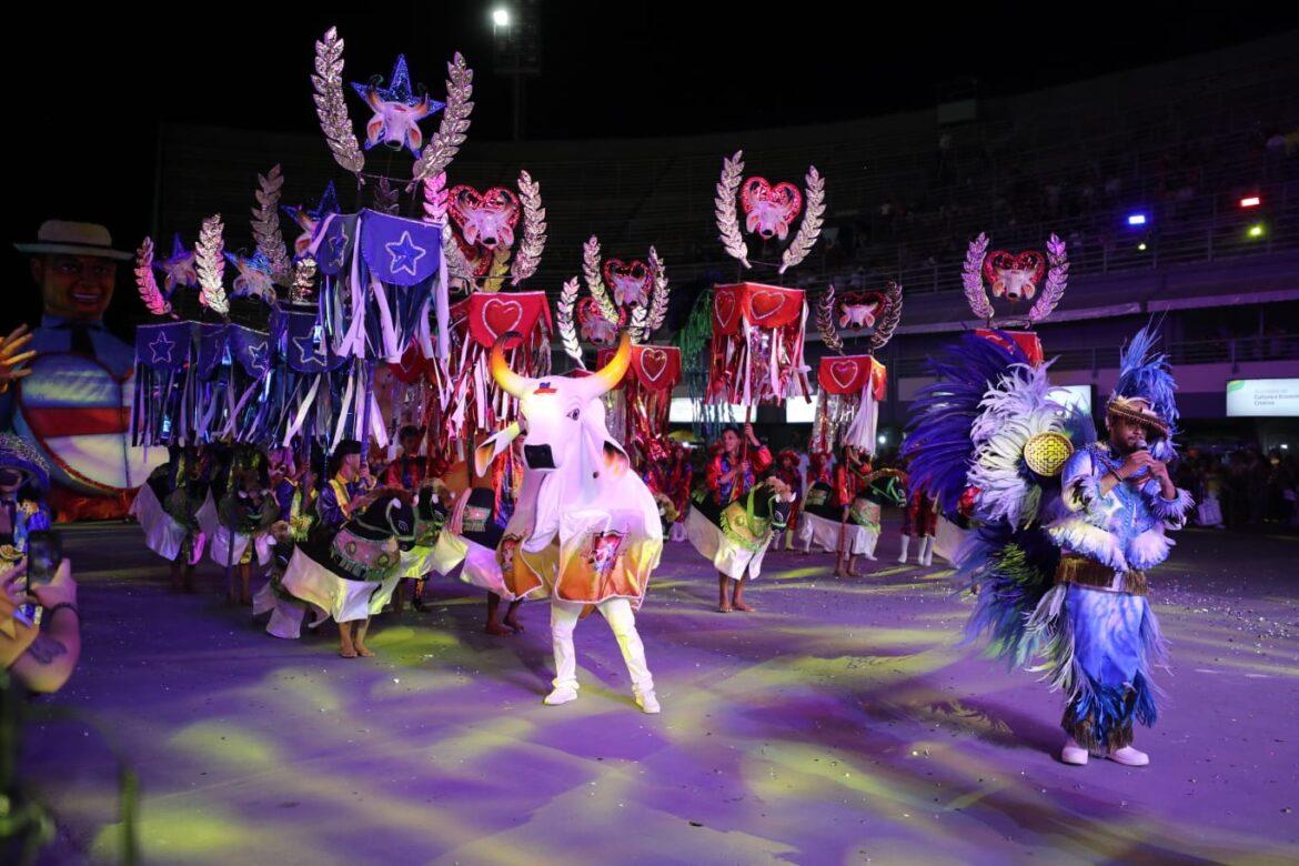 O 65º Festival Folclórico do Amazonas se encerra no ritmo das toadas dos bois-bumbás de Manaus