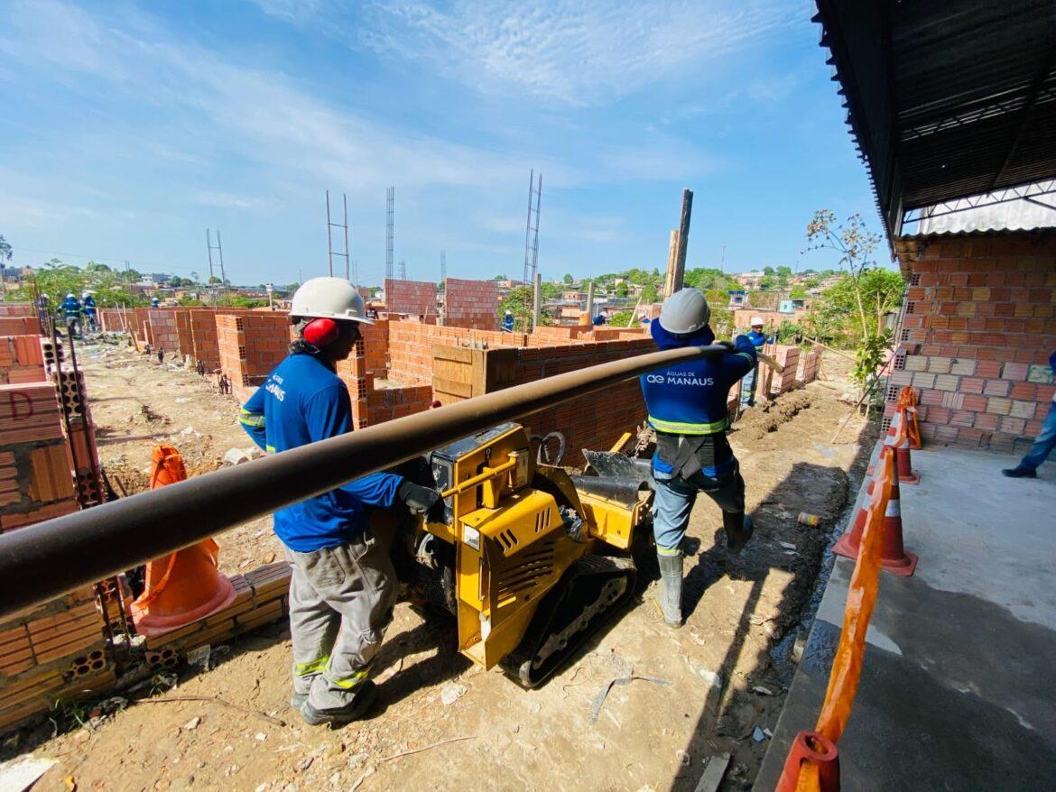 Dignidade: Feira comunitária da zona Leste recebe estrutura de água tratada