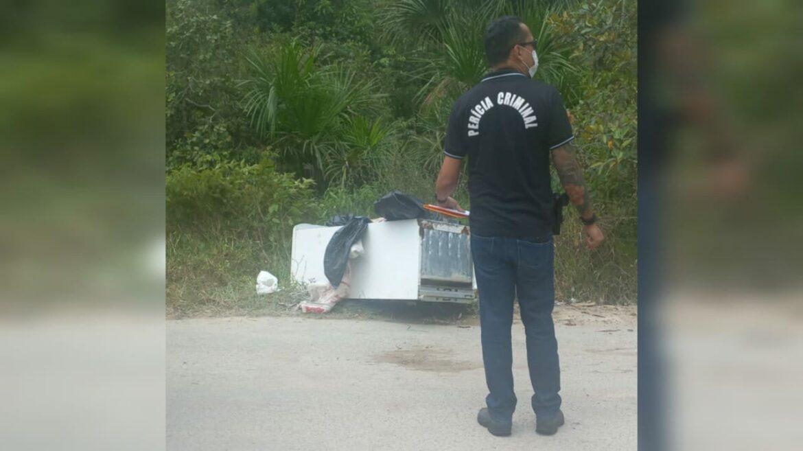 Homem esquartejado é encontrado em geladeira em meio de ramal