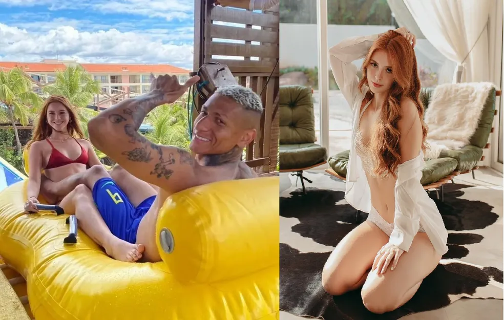 Romance no ar: Richarlison curte férias no Ceará acompanhado de modelo de 20 anos