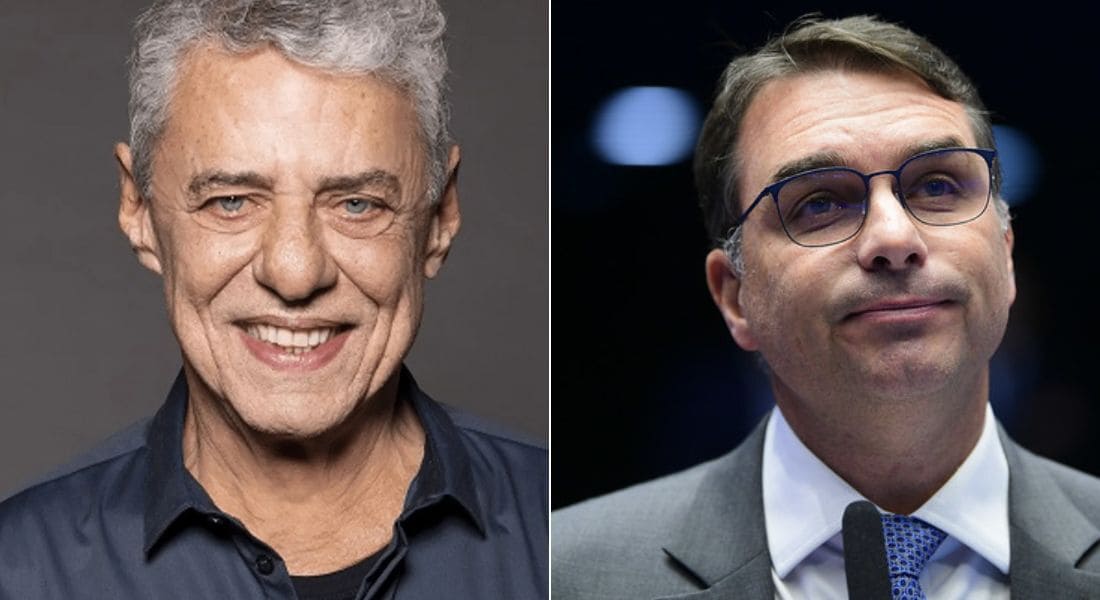 Flávio Bolsonaro terá de indenizar Chico Buarque em R$ 48 mil