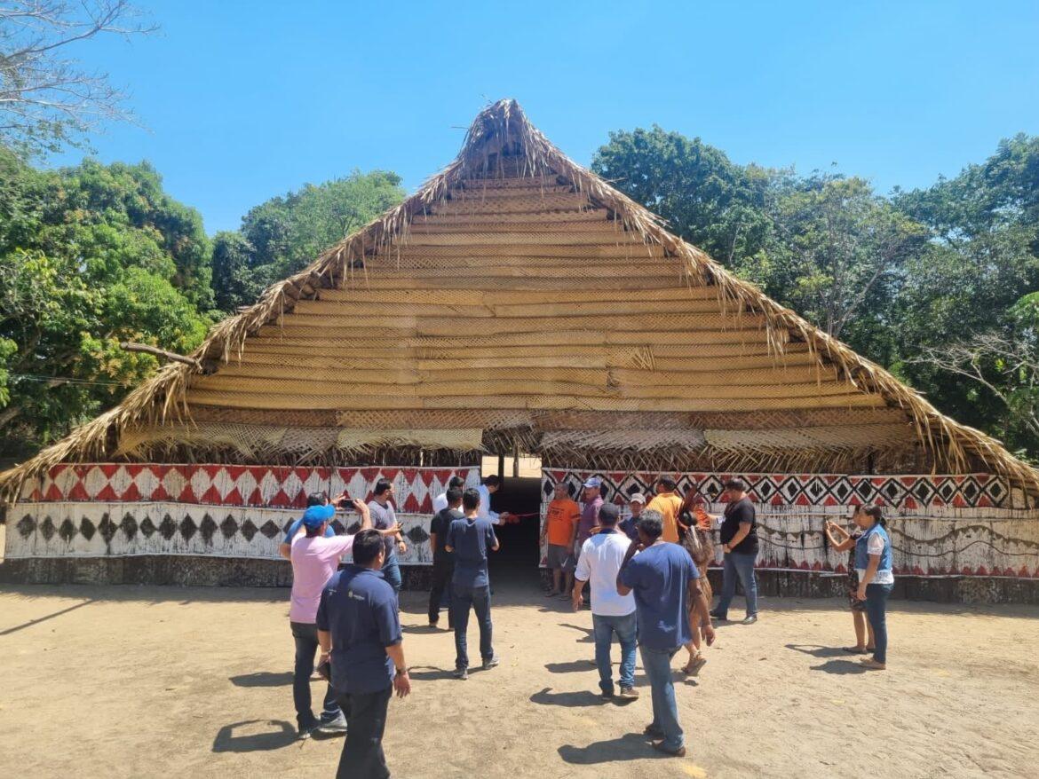 FEI realiza a entrega da revitalização da comunidade indígena Beija-Flor, em Rio Preto da Eva