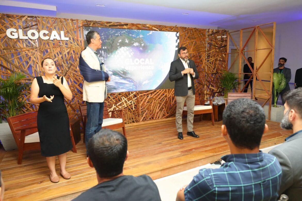 Wilson Lima destaca potencial do Amazonas na área ambiental durante abertura da Glocal Experience Amazônia