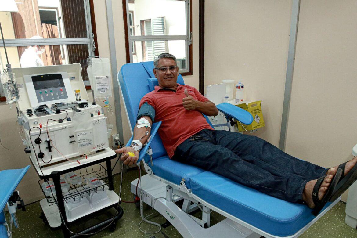 ‘Meu sangue vem salvando vidas há 13 anos', ressalta doador fenotipado do Hemocentro do Amazonas