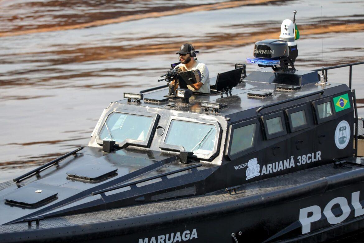 Estruturas de patrulhamento fluvial reforçam o trabalho de combate ao tráfico de drogas nos rios da região