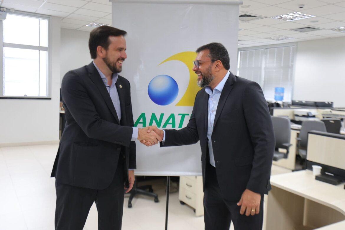 Governador Wilson Lima anuncia internet de alta qualidade para Tabatinga, em parceria com a Anatel