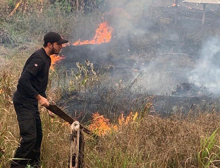 Polícia Civil do Amazonas atua em força-tarefa contra queimadas em Autazes