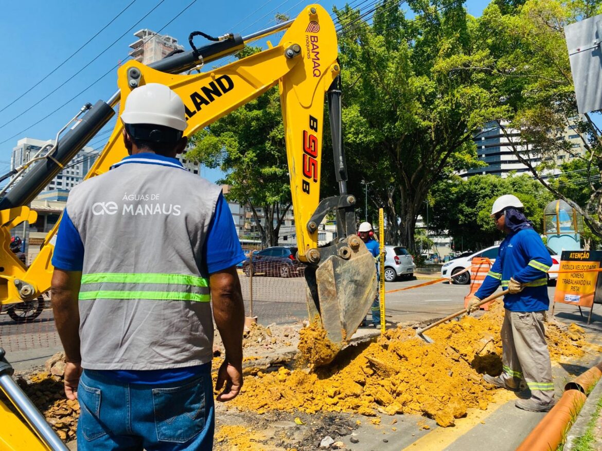 Esgotamento sanitário: confira os trechos que recebem obras nesta semana