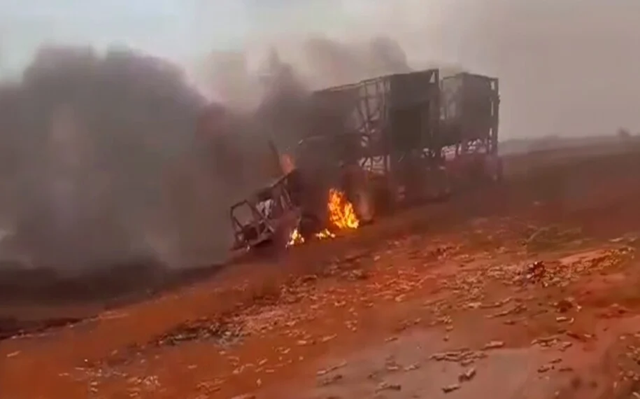 Incêndio em canavial mata cinco trabalhadores em São Simão (GO)