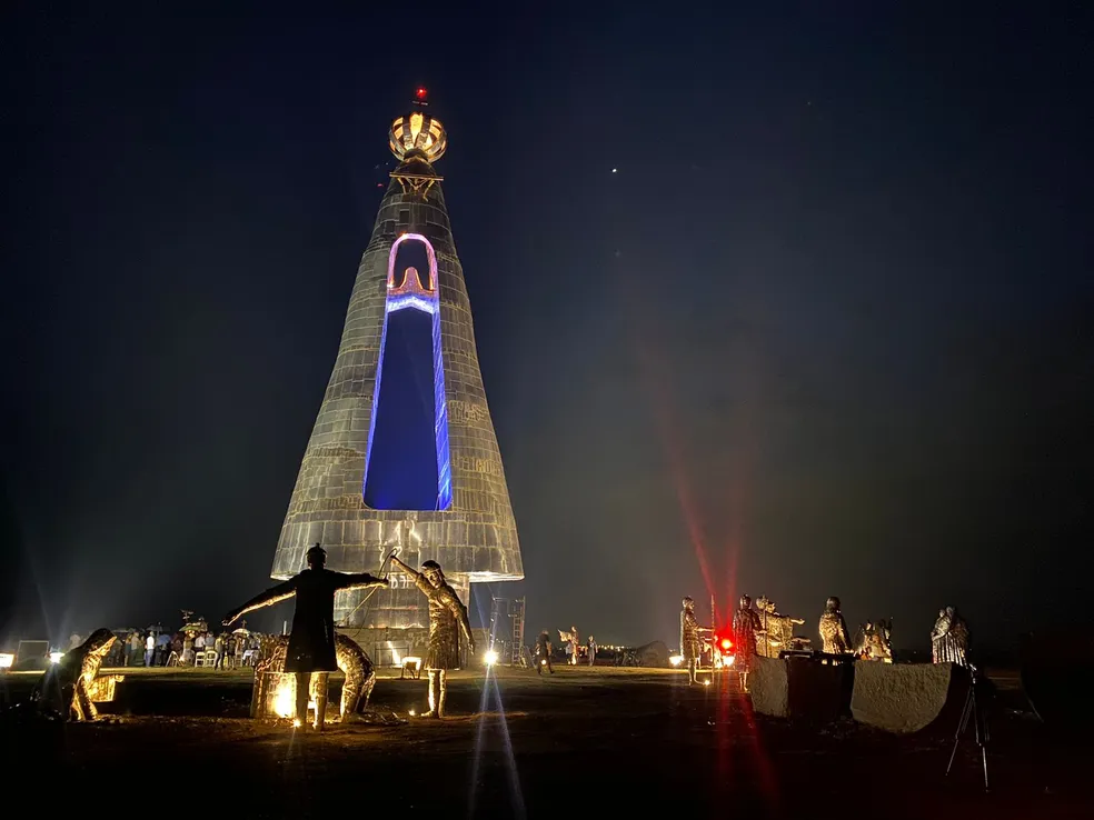 Maior que o Cristo Redentor, monumento de Nossa Senhora é inaugurado em SP