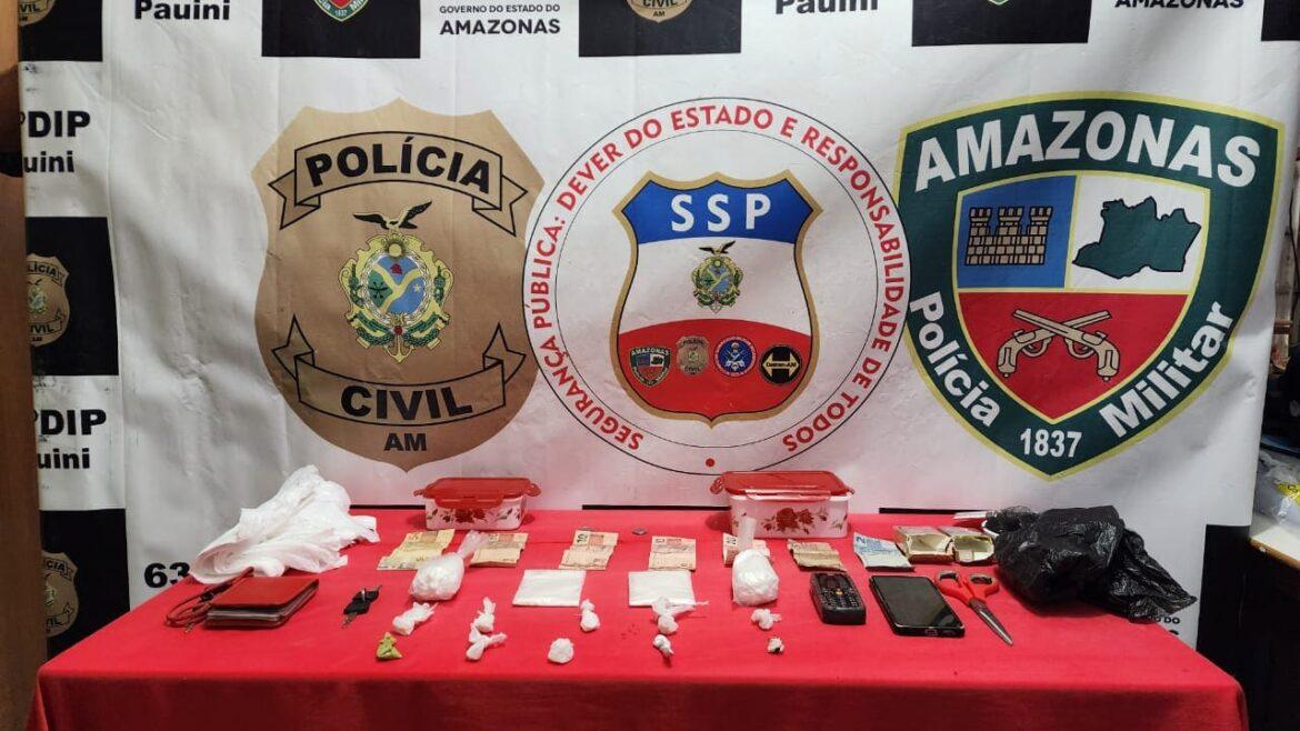 Operação Escudo combate o comércio de drogas em Pauini