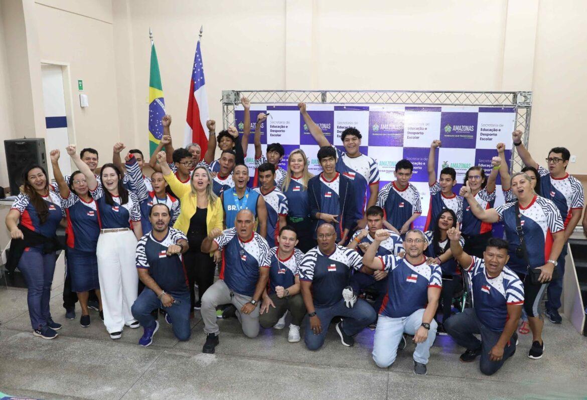 Paralimpíadas Escolares 2023: Delegação amazonense começa o embarque para São Paulo neste sábado