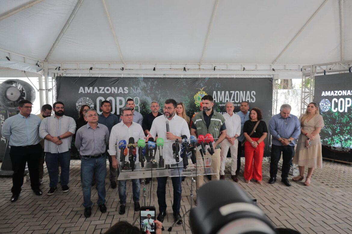 COP 28: Wilson Lima anuncia “Amazonas 2030” para combater desmatamento no estado