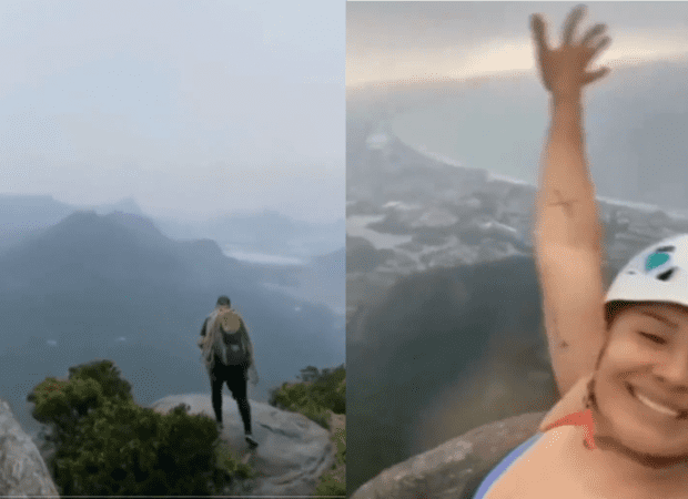 Vídeo: turista filma momento em que raio mata guia turístico no Rio de Janeiro