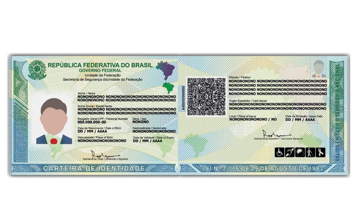 Nova carteira de identidade unifica as informações do cidadão no