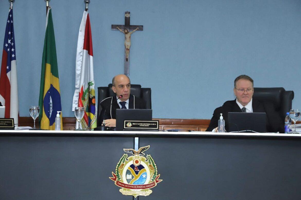 TCE-AM realiza última sessão sob a presidência do conselheiro Érico Desterro na segunda (27)
