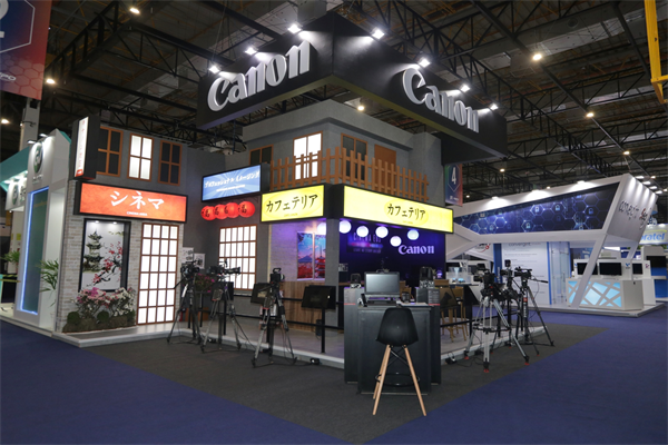 Canon ganha prêmio por estande na feira Set deste ano