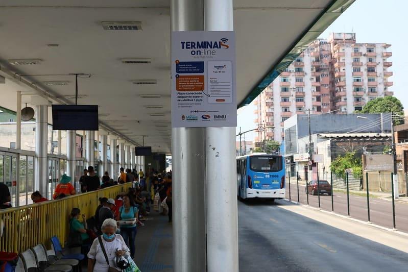 Wi-Fi em terminais de integração em Manaus chegam a mais de 600 mil acessos