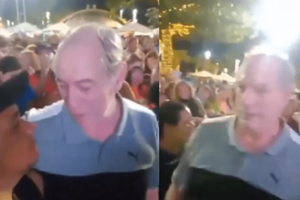 Vídeo: Ciro Gomes dá tapa em jovem que o chamou de bandido em Fortaleza