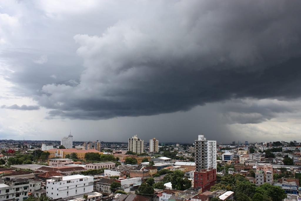 Amazonas está entre os 10 estados que recebem alerta de perigo do Inmet para tempestade, nesta segunda-feira