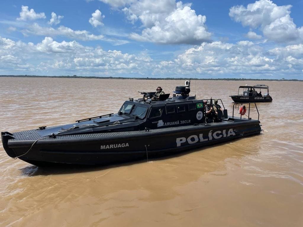 Forças de Segurança mantém patrulhamento nos rios reforçado