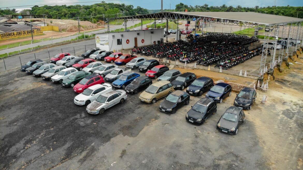 Detran-AM realiza primeiro leilão do ano com 331 veículos disponíveis, na segunda-feira