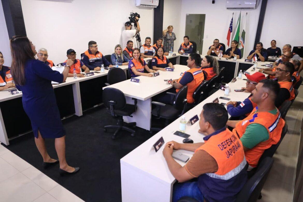 Defesa Civil Estadual instrui agentes municipais para construção do Plano de Contingência de Desastres