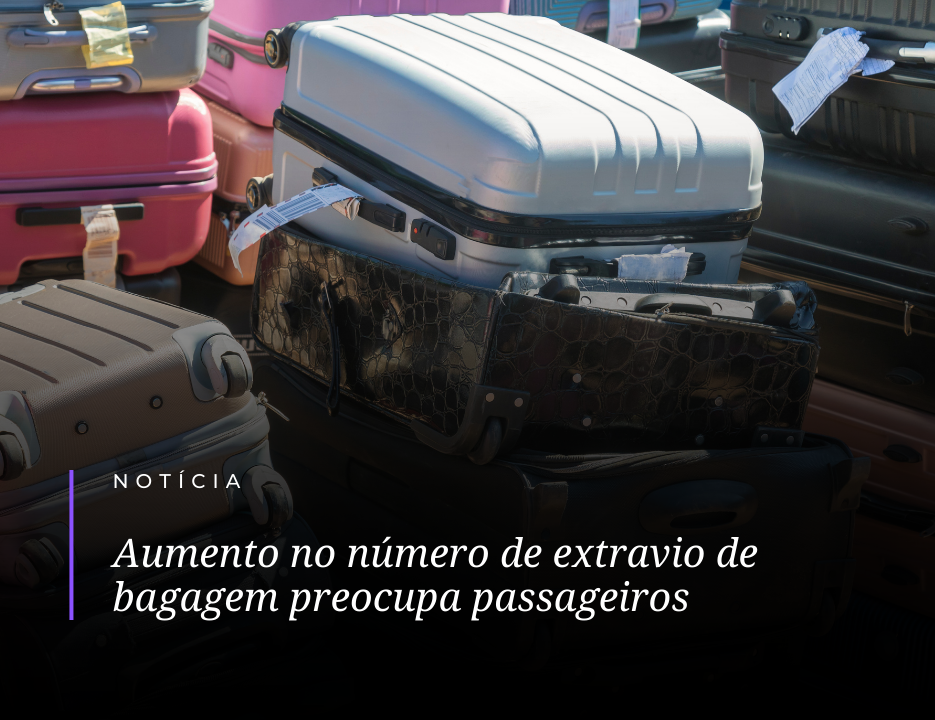 Aumento no número de extravio de bagagem preocupa passageiros