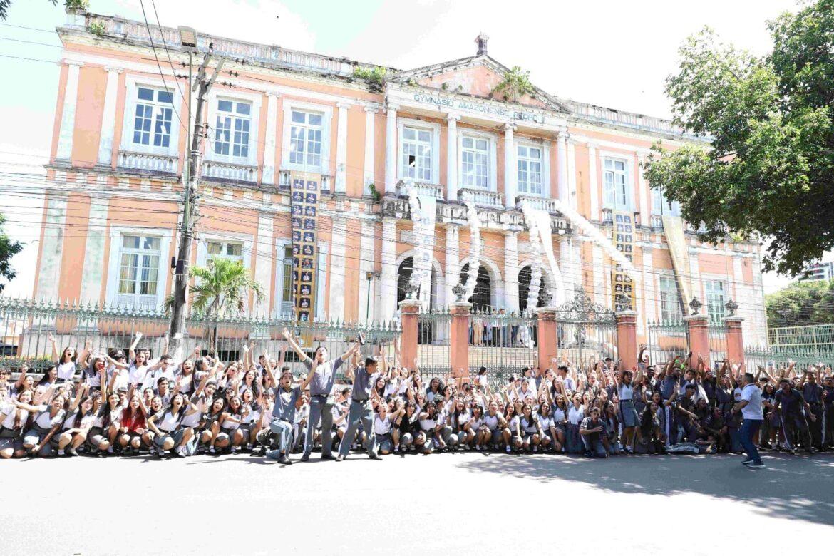 Colégio Amazonense Dom Pedro II celebra 155 anos com atividades culturais e pedagógicas