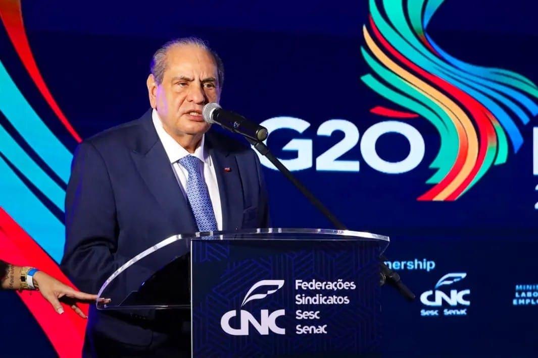CNC integra grupos de trabalho do G20 que debaterão agenda social