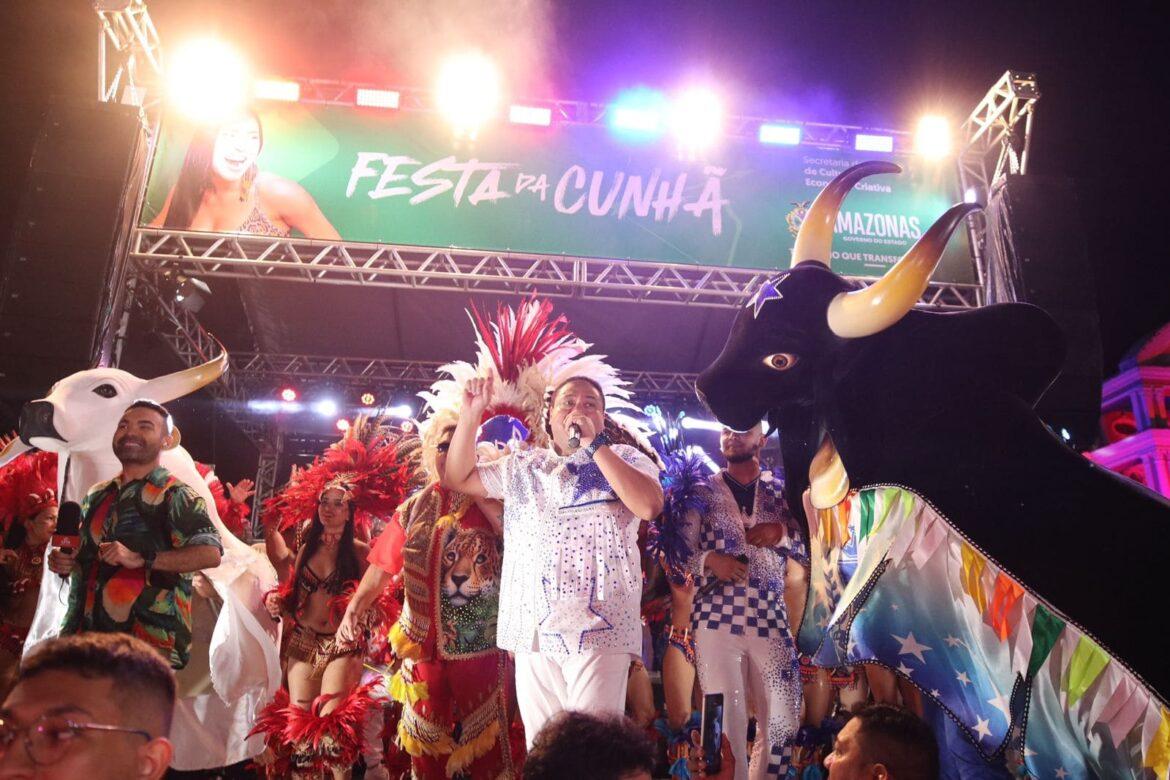Final do BBB 24: ‘Festa da Cunhã’ animou o público em Manaus e Parintins