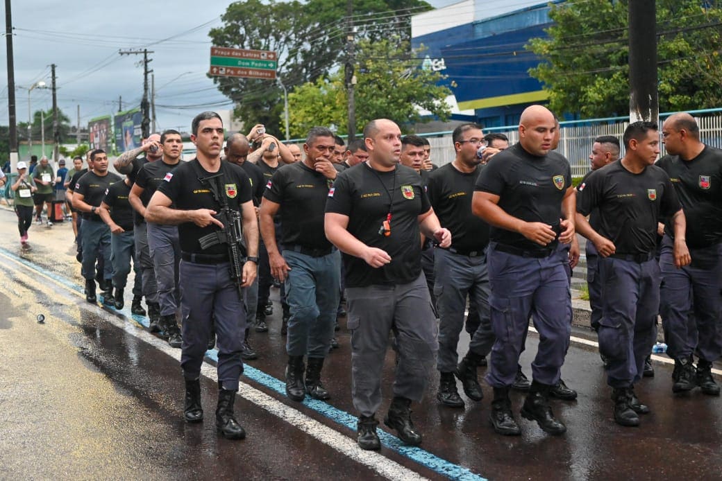 38ª Corrida Tiradentes da Polícia Militar do Amazonas reúne mais de 4 mil pessoas na Arena da Amazônia