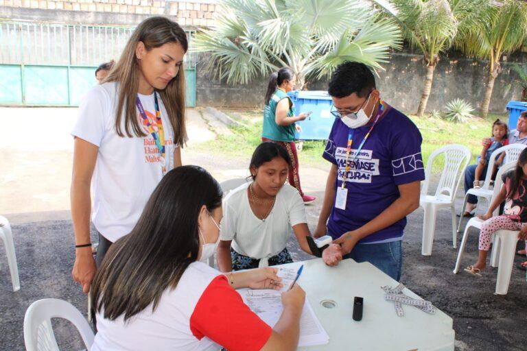 Prefeitura de Manaus promove ação de saúde para indígenas venezuelanos atendidos por serviço de acolhimento