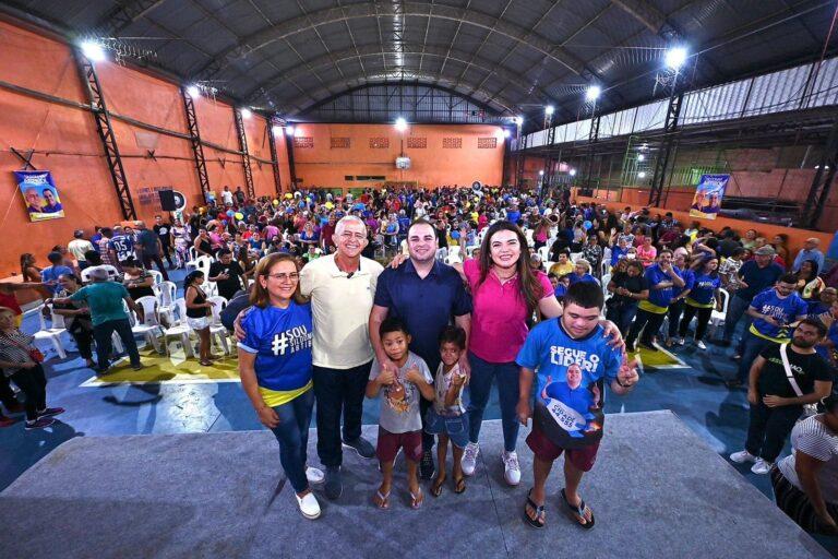 Roberto Cidade reúne centenas de pessoas em Petrópolis em apoio à sua pré-candidatura à Prefeitura de Manaus