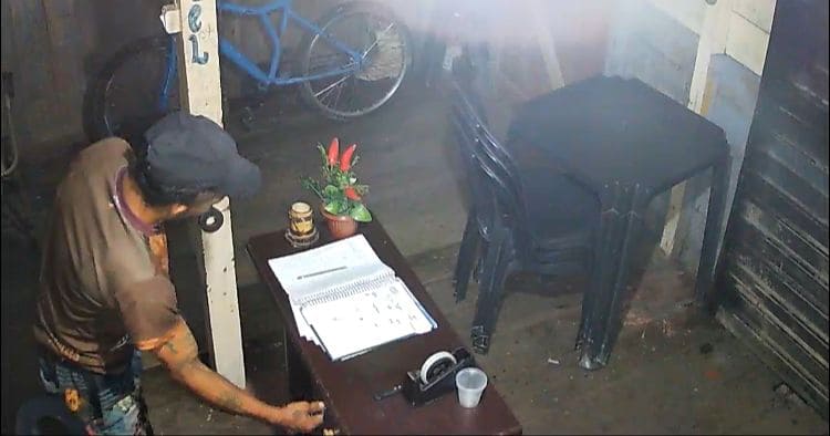 Em Anamã, polícia  prende homem por furto a um estabelecimento comercial