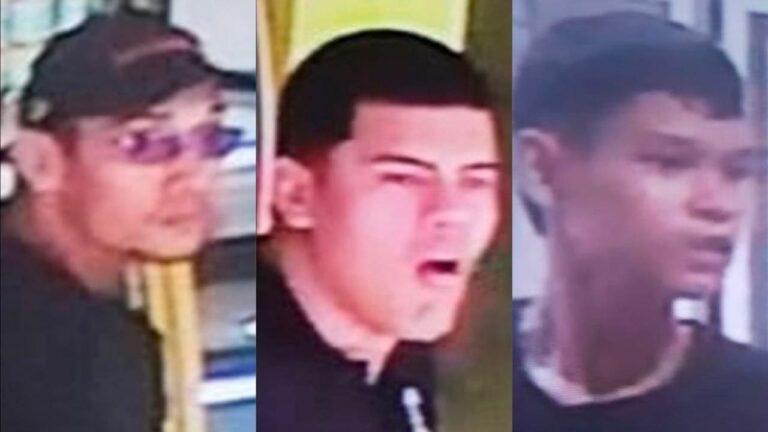 PC-AM divulga imagens de trio suspeito de praticar roubos a estabelecimentos comerciais na zona oeste de Manaus