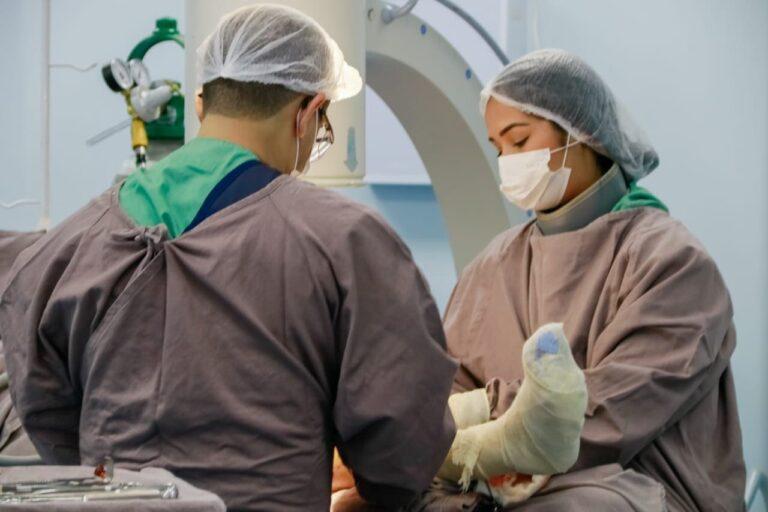 Três hospitais da SES-AM passam a reforçar a realização de cirurgias ortopédicas nos finais de semana em Manaus