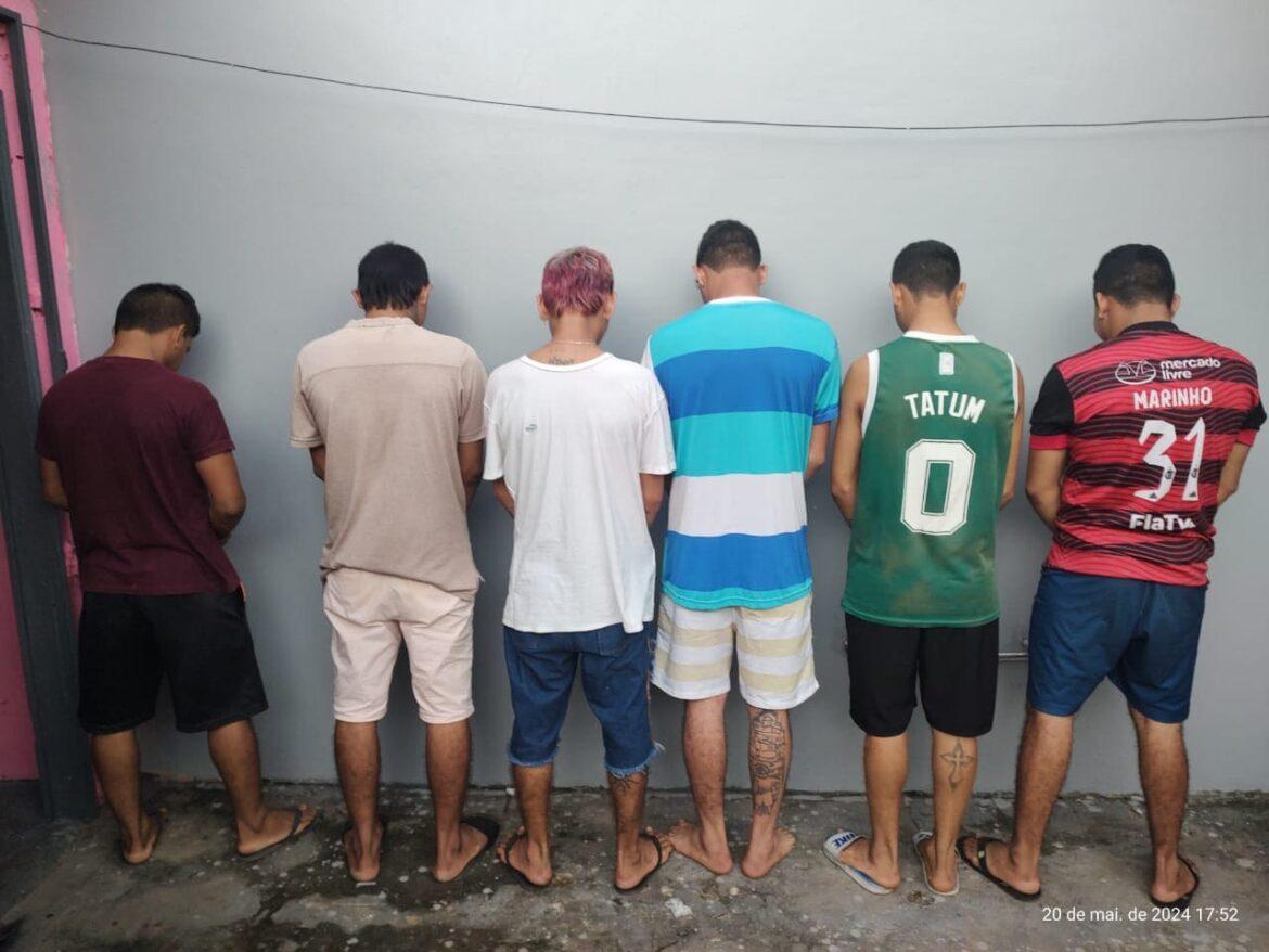 Polícia prende grupo criminoso por homicídio praticado em praça pública, em Tapauá
