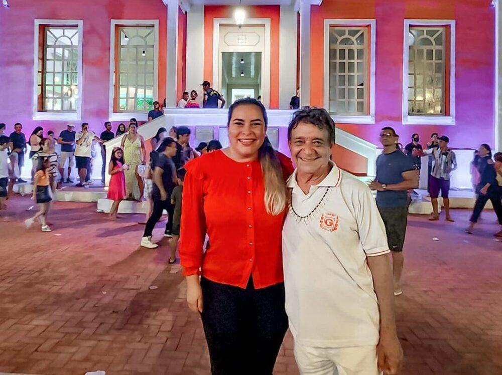 “Um espaço de encher os olhos”, diz pré-candidata Violeta Góes na inauguração do Museu de Parintins e nova Praça Eduardo Ribeiro